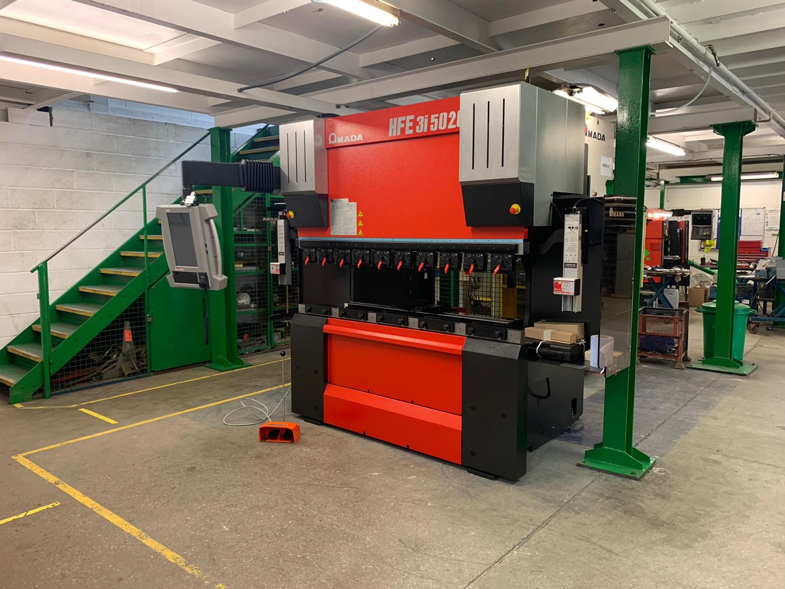 Aldermans Amada HFE 3i 5020 Press brake